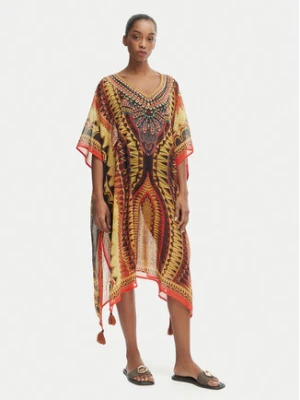 Iconique Ponczo Fuego IC26-121 Kolorowy Relaxed Fit