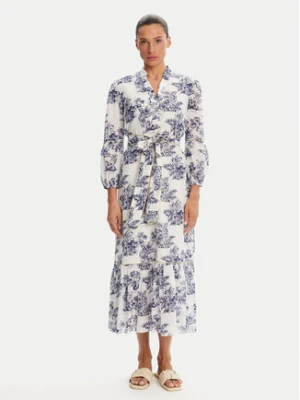 Iconique Sukienka letnia IC25-078 Biały Relaxed Fit