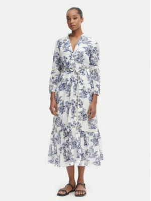 Iconique Sukienka letnia IC25-078 Biały Relaxed Fit