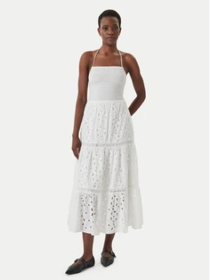 Iconique Sukienka letnia Sirya IC26-007 Biały Regular Fit