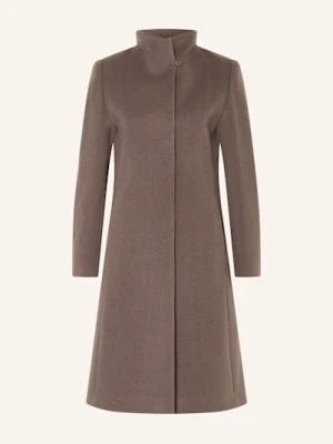 Icons Cinzia Rocca Płaszcz Wełniany beige