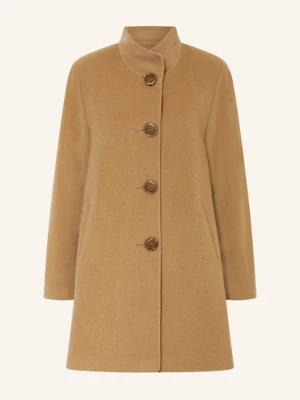 Icons Cinzia Rocca Płaszcz Wełniany braun