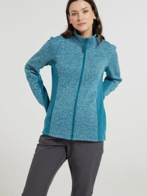Idris damski polar z panelami - Teal Mountain Warehouse