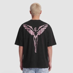 Ikarus Backprint T-Shirt COLUCCI czarny