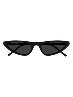Ikoniczne Czarne Okulary Przeciwsłoneczne Saint Laurent