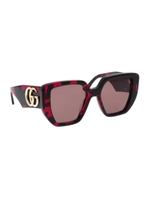 Ikoniczne Okulary Przeciwsłoneczne dla Kobiet Gucci