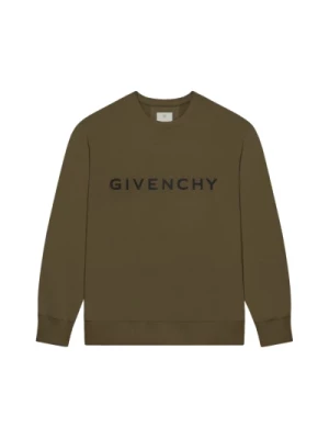 Ikoniczny Logo Print Sweatshirt Givenchy