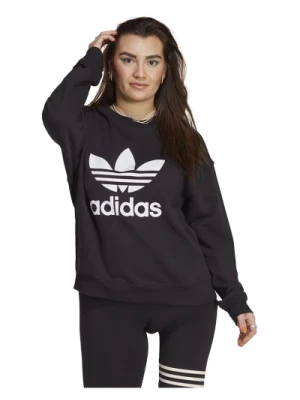 Ikoniczny Trefoil Crew Sweatshirt Damski Adidas