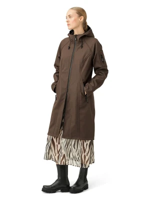 Ilse Jacobsen Płaszcz softshellowy w kolorze brązowym rozmiar: 38
