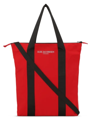 Ilse Jacobsen Shopper bag w kolorze czerwonym - 38 x 40 cm rozmiar: onesize