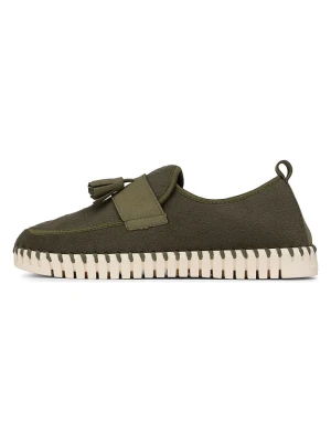 Ilse Jacobsen Slippersy w kolorze khaki rozmiar: 42