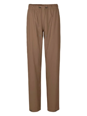 Ilse Jacobsen Spodnie przeciwdeszczowe w kolorze jasnobrązowym rozmiar: 40