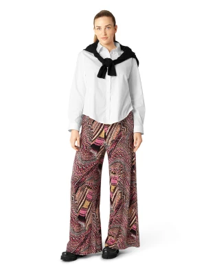 Ilse Jacobsen Spodnie w kolorze różowo-czarnym rozmiar: XL