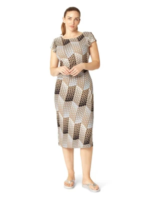 Ilse Jacobsen Sukienka w kolorze jasnobrązowo-błękitnym rozmiar: L