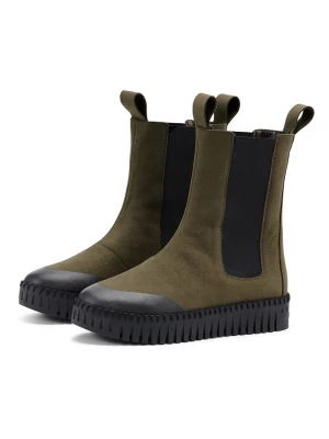 Ilse Jacobsen Sztyblety w kolorze khaki rozmiar: 39