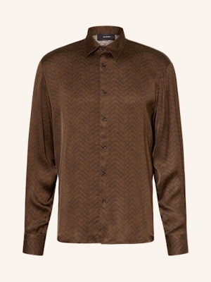 I'm Brian Koszula Satynowa Regular Fit braun