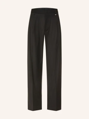I'm Brian Spodnie Garniturowe O Kroju Regular Fit schwarz 009 NERO