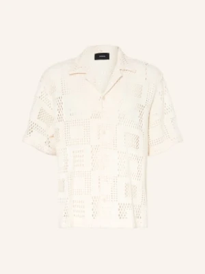 I'm Brian Sweter Z Dzianiny Comfort Fit weiss