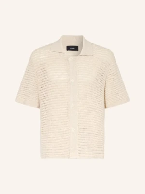 I'm Brian Sweter Z Dzianiny Comfort Fit Z Rękawami 3/4 beige