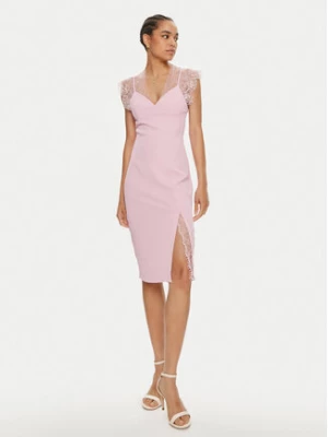 Imperial Sukienka koktajlowa A9990001R Różowy Slim Fit