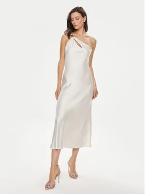 Imperial Sukienka koktajlowa ADOJHBA Beżowy Regular Fit