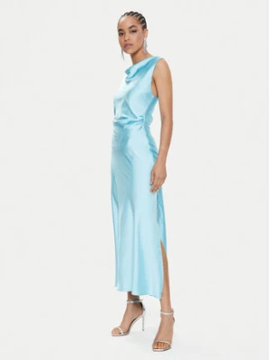 Imperial Sukienka koktajlowa AEQJHBA Niebieski Slim Fit