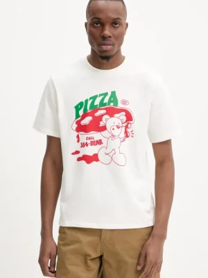 Inbetweeners t-shirt bawełniany kolor beżowy z nadrukiem S5TWUATH041
