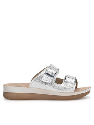 Inblu Klapki FT020400 Srebrny