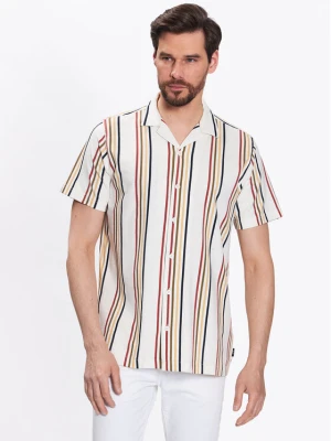 INDICODE Koszula Mulle 20-350 Écru Regular Fit Kremowy
