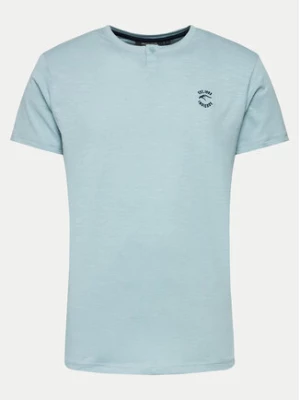 INDICODE T-Shirt Lunnin 41-040 Błękitny Regular Fit