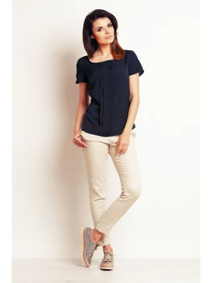 INFINITE YOU Bluzka w kolorze granatowym rozmiar: M