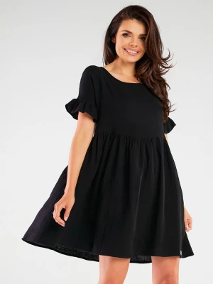 INFINITE YOU Sukienka w kolorze czarnym rozmiar: S/M