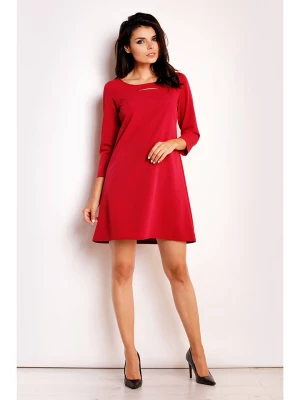INFINITE YOU Sukienka w kolorze czerwonym rozmiar: M