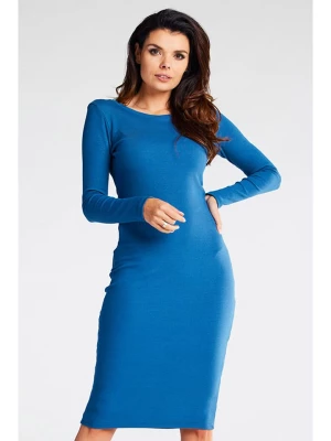 INFINITE YOU Sukienka w kolorze niebieskim rozmiar: L