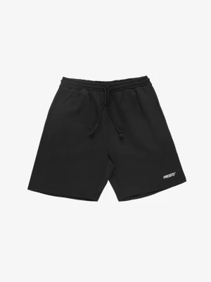Infinity krótkie spodenki dresowe męskie czarne Klasyk