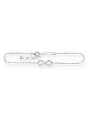 Infinity Srebro Szlachetne Cyrkonia Bransoletka Thomas Sabo