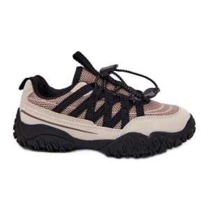 Inna Sneakersy Dziecięce Ze Ściągaczem Beżowe beżowy