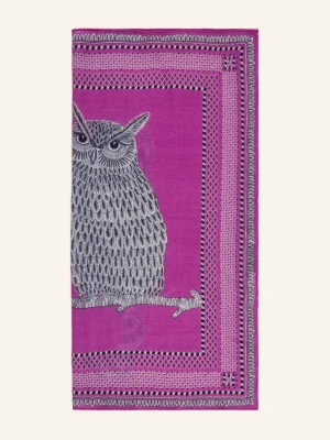 Inoui Editions Chusta Chouette lila purpurowy