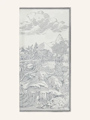 Inoui Editions Chusta Z Jedwabiu weiss