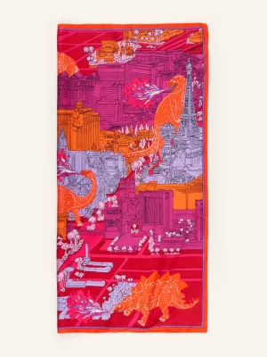 Inoui Editions Jedwabna Chusta Vegas rot