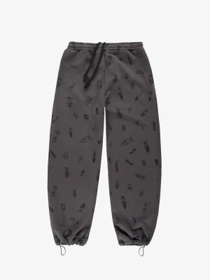 Zdjęcie produktu Insects spodnie dresowe grafitowe Prosto