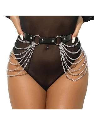 INTIMAX Paski harness w kolorze czarnym rozmiar: S