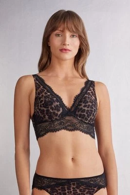 Intimissimi Biustonosz Balkonetka Asia Luxurious Leopard Kobieta Z Nadrukiem Rozmiar