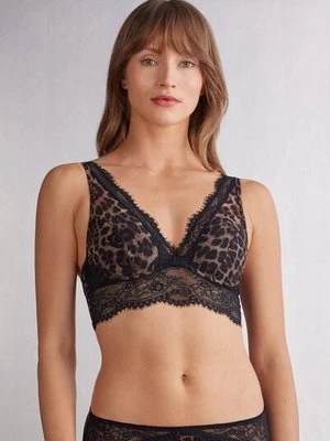 Intimissimi Biustonosz Balkonetka Asia Luxurious Leopard Kobieta Z Nadrukiem Rozmiar