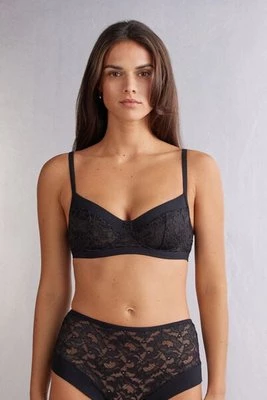 Intimissimi Biustonosz Balkonetka Daniela Delicate Pieces Kobieta Czarny Rozmiar