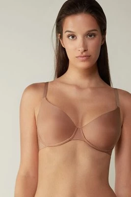 Intimissimi Biustonosz Balkonetka Francesca z Mikrofibry Ultralight Kobieta Naturalny Rozmiar