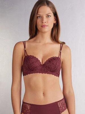 Intimissimi Biustonosz Balkonetka Sofia Elegant Silhouette Kobieta Burgundia Rozmiar