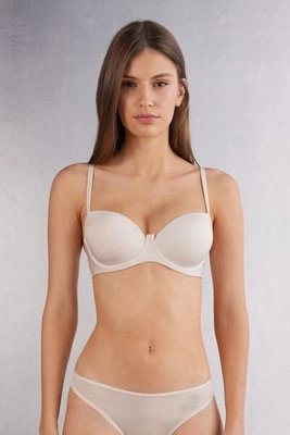 Intimissimi Biustonosz balkonetka Sofia z mikrofibry Ultralight Kobieta Naturalny Rozmiar