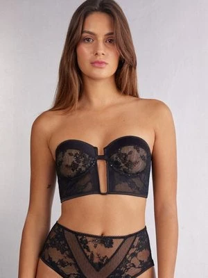 Intimissimi Biustonosz Gorsetowy Opaska Couture de Nuit Kobieta Czarny Rozmiar