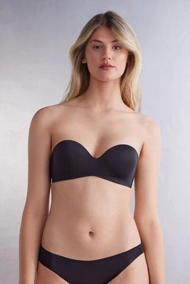 Intimissimi Biustonosz Opaska Gioia z Mikrofibry Ultralight Kobieta Czarny Rozmiar